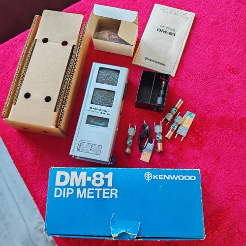 Kenwood dip meter con - dip,