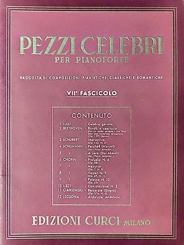 Aavv pezzi celebri per - aavv,