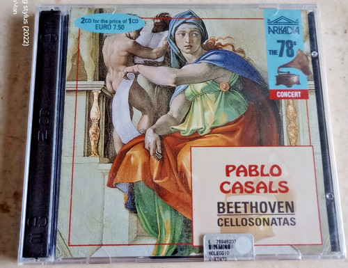 New sealed pablo casals - pablo,