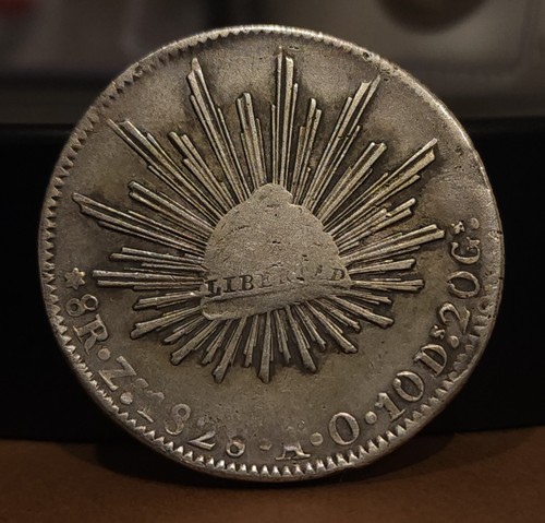 1828 messico reales - 1828,
