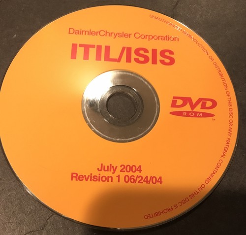 Chrysler itil isis drb iii - itil/isis,