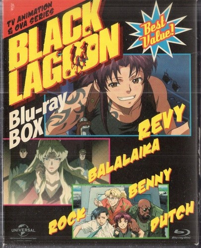 Black lagoon blu ray box - blu-ray,
