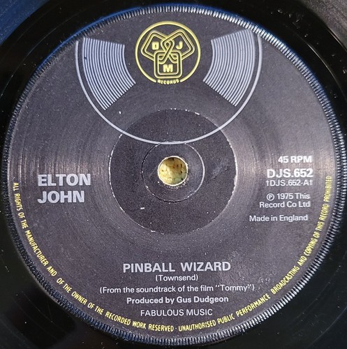 Elton john pinball wizard - "pinball, /