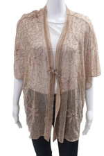 Zara Womens Kimono Beige