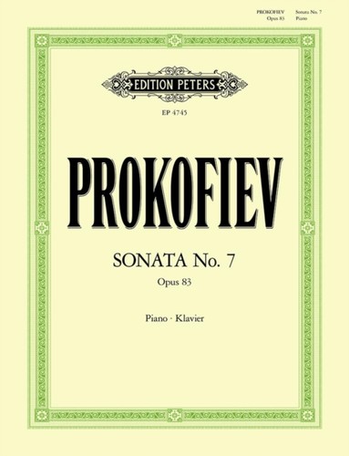 Sonata for piano op 83 - sonata,