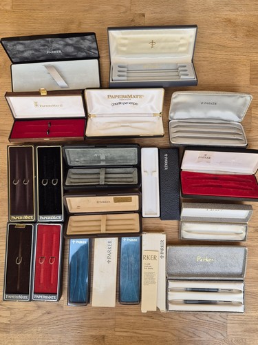 Vintage empty pen boxes - pen, 11
