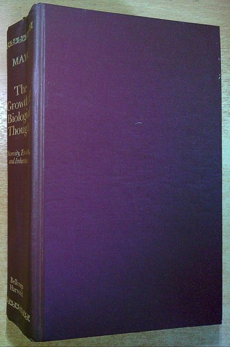 Mayr ernst the growth of - the,