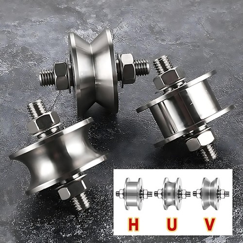 Groove wheels rollers - u, h