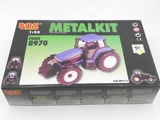 ROS Ford tractor 8970 Metalkit Metal kit 1/25 trattore die cast vintage model 