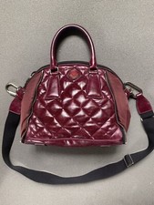 Borsa Moncler In Pelle Colore Bordeaux