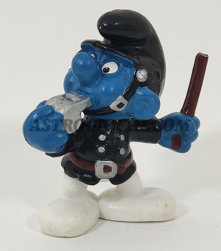 Puffi smurfs policeman 20123 - smurfs,