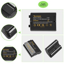 Batteria 3400 mAh EN-EL4 EN-EL4a EN-EL4e per Nikon D2H D2HS D2X D2Xs D3S D300S F6