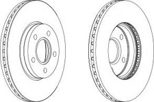 DISCO FRENO ANTERIORE FORD