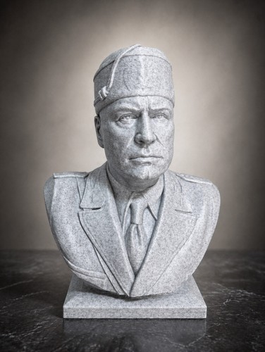 Busto benito mussolini effetto - mussolini,