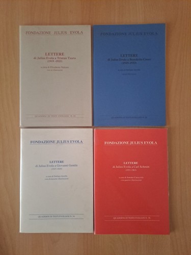 Julius evola lettere - -,