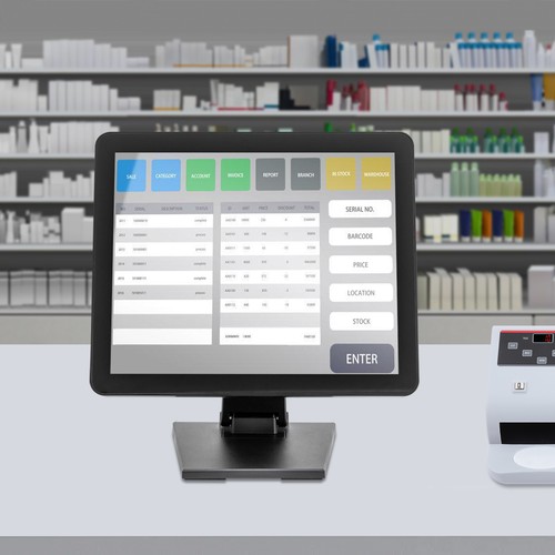 Pollici lcd touchscreen pos - 17,