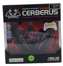 CUFFIE GAMING ASUS (CERBERUS) COMPATIBILI CON PS4 PCE E MEC COLORE ROSSO