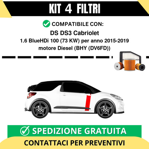 Kit filtri risparmio - risparmio, per