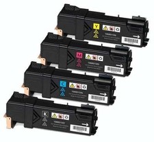 KIT 4 Toner Colore  Compatibile per  Xerox 6125  Phaser 6125 106R01331-106R0134