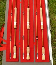 Canne à Lancer Carpe Bambou Refendu Pezon et MicheL Blank fishing cane rod Carp