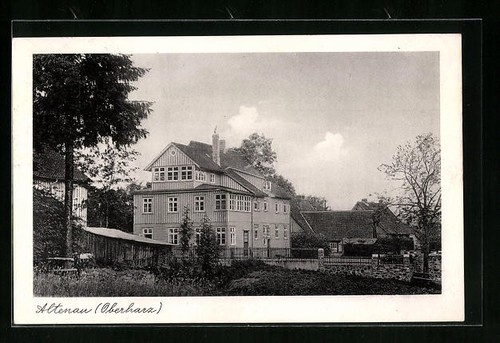 Altenau oberharz scuola - ak,