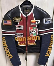 Giacca Moto Uomo Nera Vanson