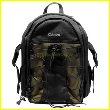 Zaino per fotocamere obiettivi e attrezzatura Canon black/green. Backpack