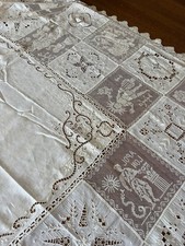 Vtg. Italian Filet Lace Insert