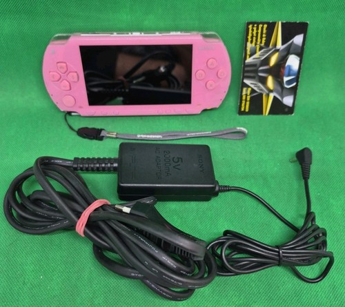 Rare console sony psp pink - console,