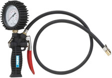 PISTOLA PROFESSIONALE PER GONFIAGGIO PNEUMATICI GONFIA GOMME AUTO MOTO 0÷12 bar