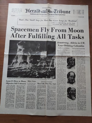 Uomo sulla luna herald - l'uomo, e'
