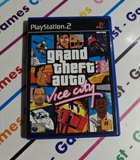 SONY PS2 GRAND THEFT AUTO VICE CITY GTA PLAYSTATION 2 ITALIANO COMPLETO DI MAPPA