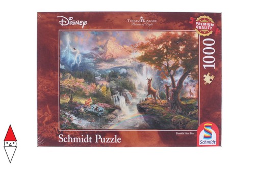 Puzzle disney schmidt cartoni - disney,