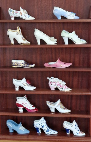 Porcelain shoe collection x14 - shoe,