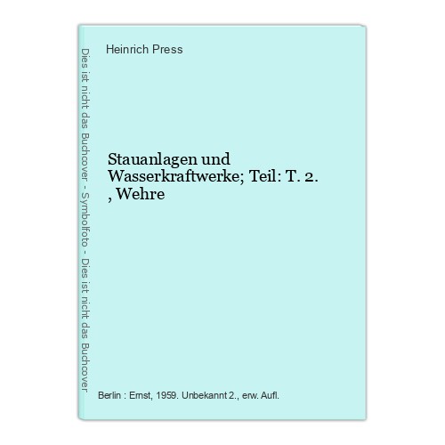 Stauanlagen und