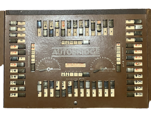 Gioco epoca autobridge - gioco, d'epoca