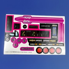 Foglio adesivo auto barbie - foglio,