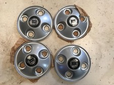  LANCIA DELTA 1SERIE COPPE RUOTE WHEELS CUPS OLD STOCK 4PZ IN METALLO 