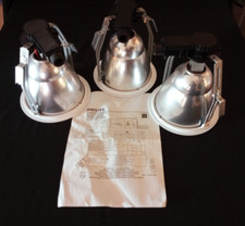 SET N°3 FARI ILLUMINAZIONE TYPE 632 GY6,35 " PHILIPS "  (s74)