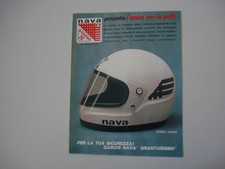 advertising Pubblicità 1974 CASCO NAVA GRANTURISMO
