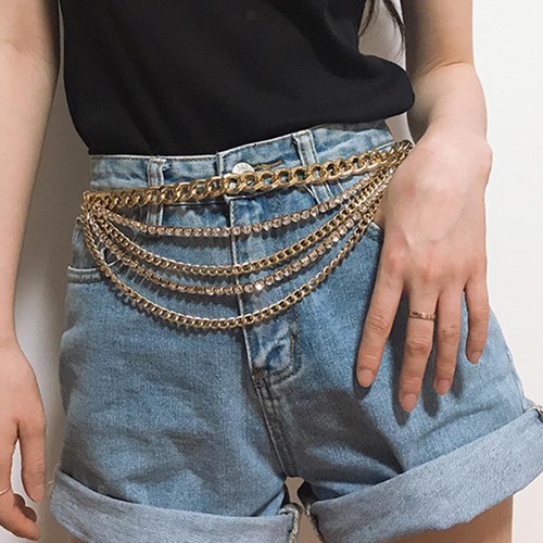 Punk fashion trendy metal gold - punk,