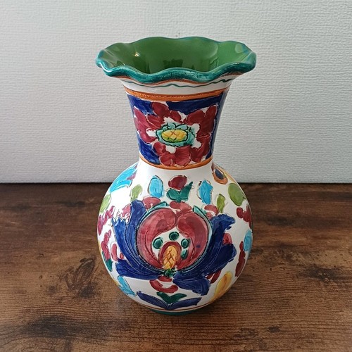 Vaso ceramica deruta prof - deruta,