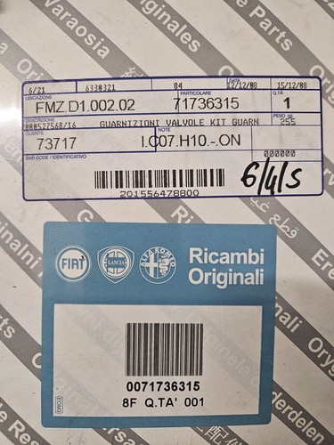 Serie guarnizioni motore 2 - serie,