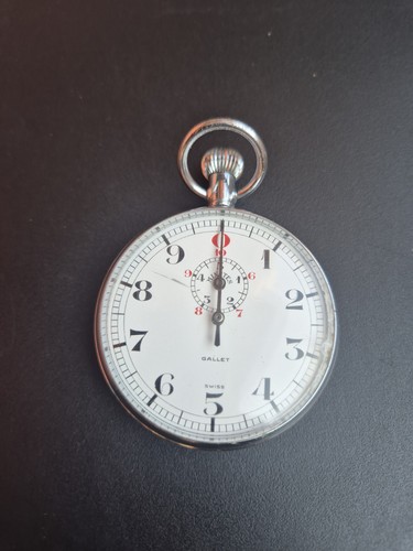 Cronometro vintage gallet - vintage,