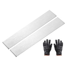 2 Set Barra Piatta Acciaio