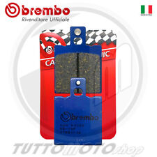 COPPIA PASTIGLIE FRENO POSTERIORI BREMBO CARBON HONDA NSR R 125 DAL 1990 AL 2003