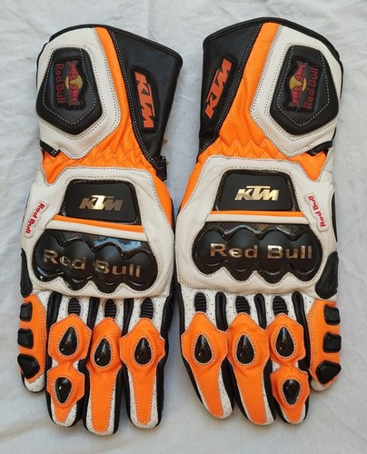 Ktm guanti corsa pelle - in,