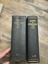 1912 2 Vols. Handbook Of The