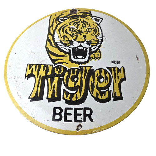 Insegna vintage birra tigre - tigre,