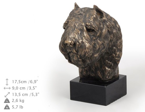 Bovaro delle fiandre statua - bovaro,